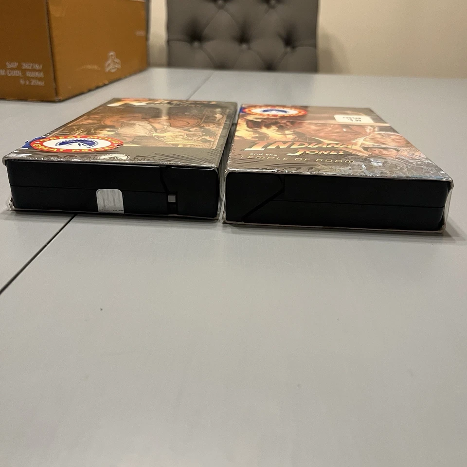 Paramount Indiana Jones and the Raiders of the Lost Ark/ The temple of Doom VHS! - Image 2 of 4