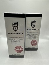Slick Gorilla Hair Styling Powder, 0.7 oz Each lot If 2 EXP 01/2028 NEW Sealed