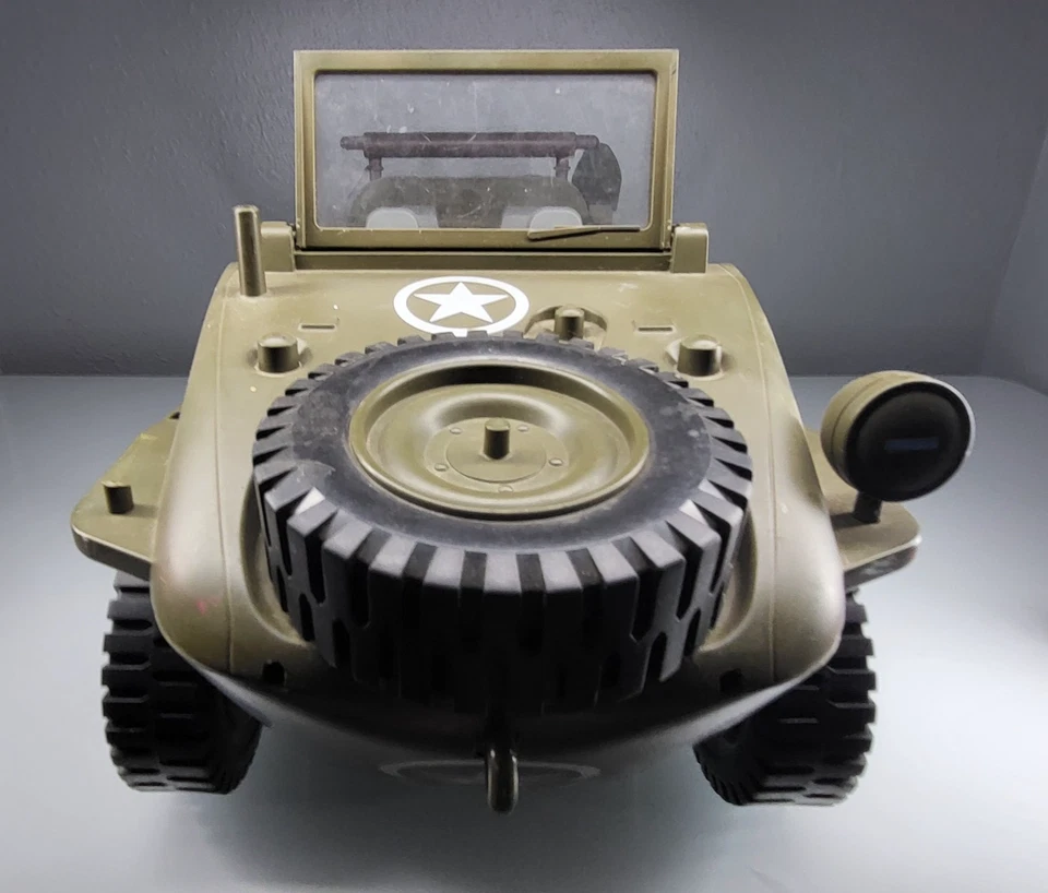 GI JOE JUGUETES DEL SIGLO 21 - WW#2, VAGÓN FLOTANTE ALEMÁN, COCHE ANFIBIO, ESCALA: 1/6 Foto 2 de 4