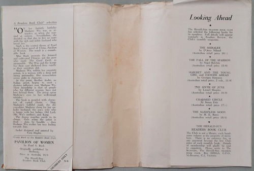 Pavilion of Women - Pearl Buck - HC/DJ, RBC 1957 - Picture 4 of 11