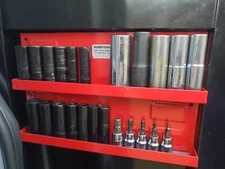 New 11" Magnetic Socket Tray Holder, Organize Hardware & Tool Durable Steel