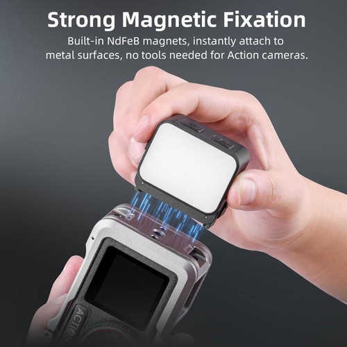 Lampe de remplissage LED magnétique pour DJI POCEKT 3 accessoires caméra IPX4 D0P1 - Photo 5 sur 19