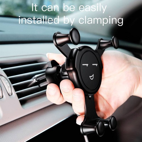 Emoji Smile Happy Face Gravity Car Mount For Your Phone or Other Device - Picture 5 of 5