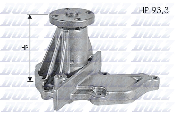 Dolz F133 Wasserpumpe FüR Ford, Mazda-image