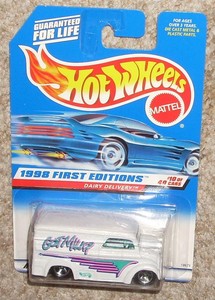 hot wheels got milk truck