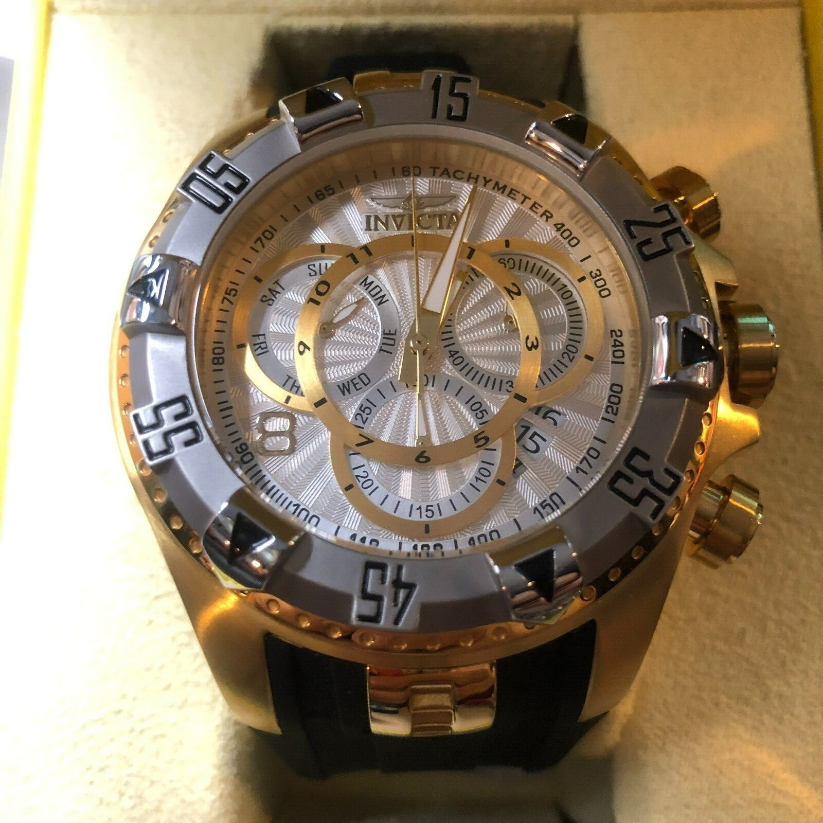 INVICTA EXCURSION 24274 MEN'S QUARTZ WATCH - 52mm | eBay