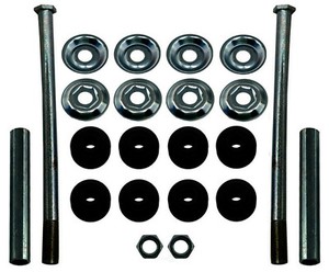 ACDelco 46G0000A Advantage Front Suspension Stabilizer Bar Link Kit with Hardware