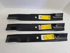 Qty-3 18-1/2" XHT B1HS1008 Mower Blade for 54" Cut Oregon 92-042, Stens 350-695