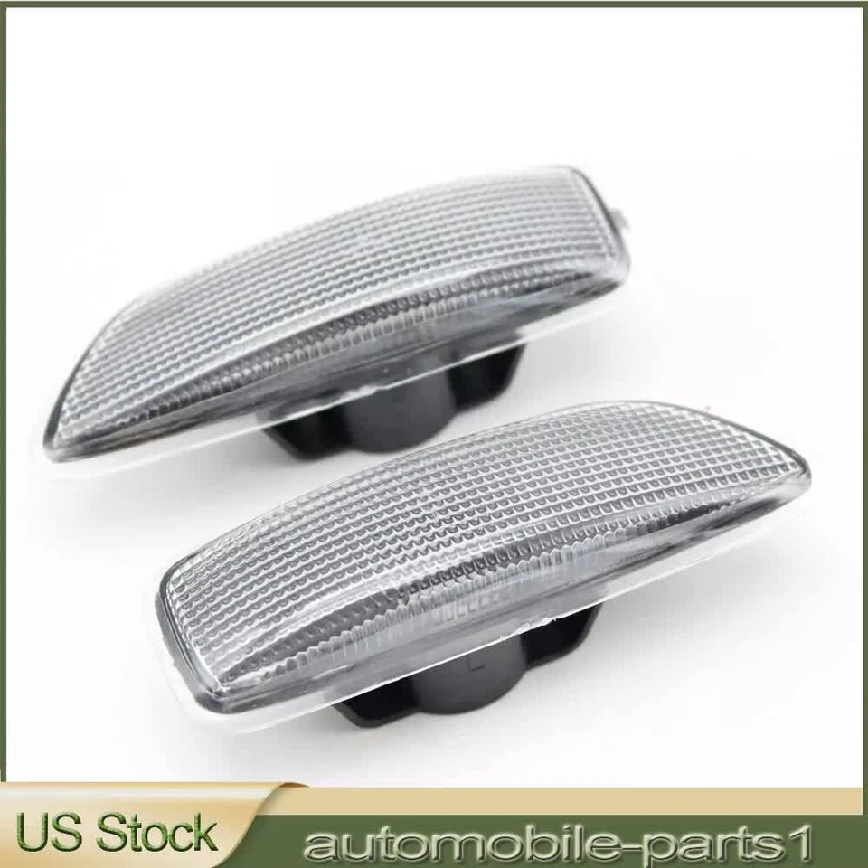 Se adapta a VOLVO S60 V70 S80 XC90 luz marcadora lateral izquierda + derecha parachoques señal de giro Foto 2 de 4