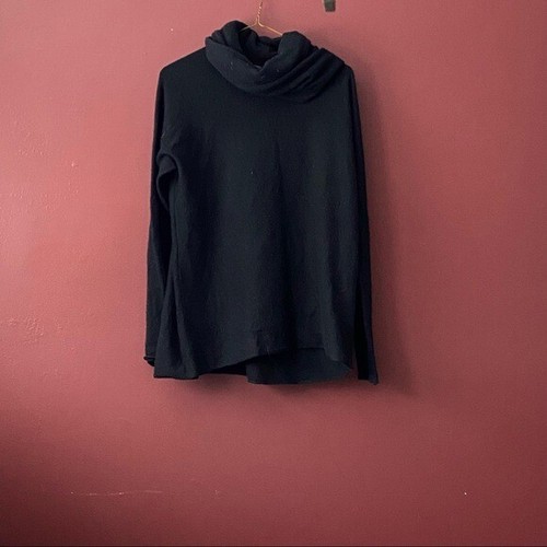 Vince Black Cashmere Turtleneck Sweater 