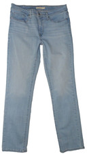 Women's Levi's 314 Shaping Straight light wash blue jeans size 31Wx31.5L