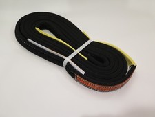 Web Sling, Recovery Strap 18 ft x 1 in with Wrapped Body Stren-Flex Made in USA