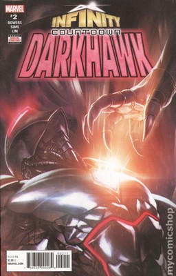 Infinity Countdown Darkhawk #2A Skan FN 2018 Stock Image