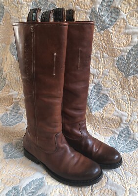 Damen Stiefel Schuhe LA MARTINA L7170101350 Selection de Polo braun Leder  Gr 39