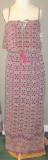 Charlotte Russe Maxi Dress w/ Slit  Small NWT SPRING SUMMER   (A).