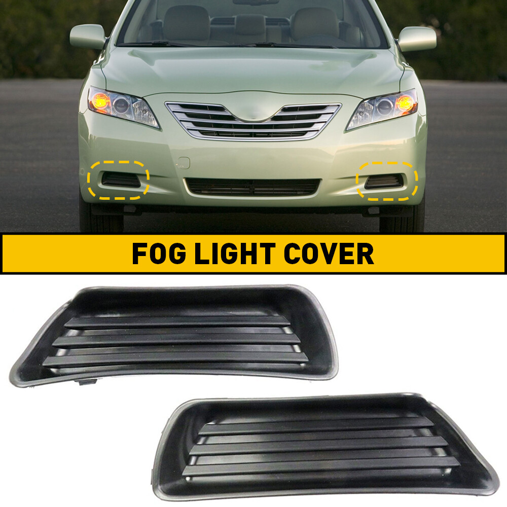 2007-2009 Toyota Camry Front Bumper Lower Grille Fog Light Cover LH RH  