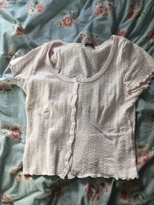 zelly ruffle top
