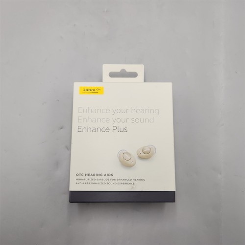 Jabra Enhance Plus SelfFitting OTC Rechargeable Hearing Aids Gold