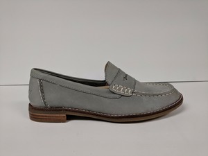 sperry seaport penny loafer grey