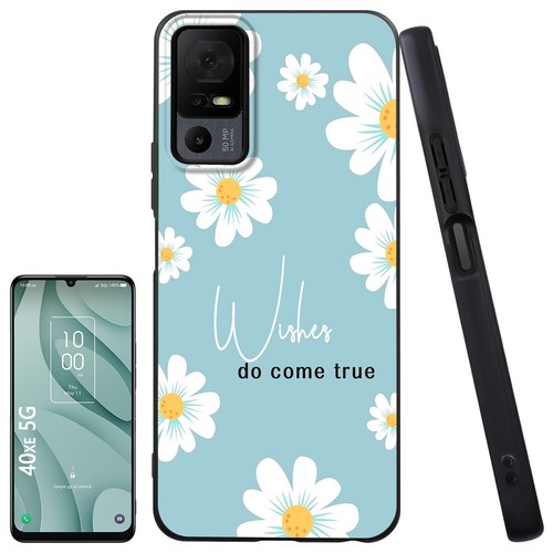 Personalisierte stoßfeste Handyhülle für TCL 50 40 XE 30 20 SE 405 505 Gänseblümchen Abdeckung - Bild 20 von 95