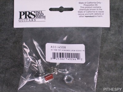 PRS SE Model Guitars 500K Tone Pot Part Custom Tremonti Marsden Santana ACC-4508