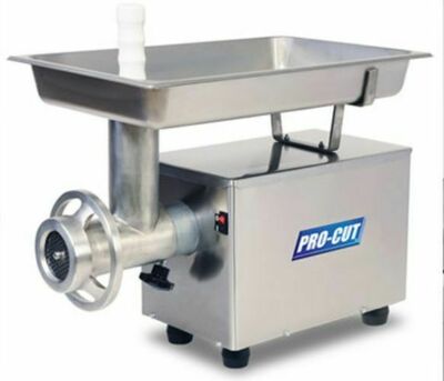 PRO-CUT KG-12-FS High Capacity Electric #12 Hub Stainless Steel Meat Grinder