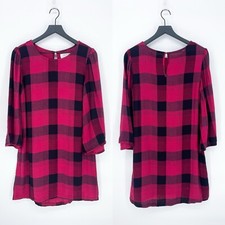 NWT Cloth & Stone Women’s XS Buffalo Check Long Sleeve Tunic Dress