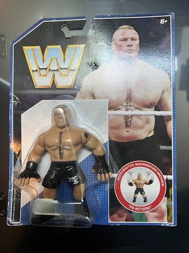 WWE Retro Series 1 Brock Lesnar Figure Mattel  (Pa...