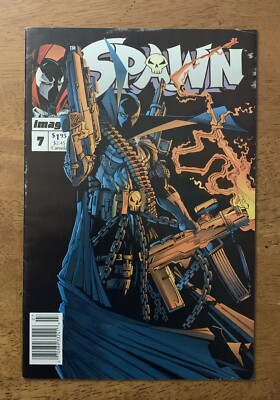 Spawn #7 NEWSSTAND (1992) VF McFarlane