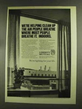 1972 Liberty Mutual Advertisement - Clean Up Air People Breathe
