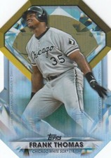 FRANK THOMAS TOPPS DIAMOND GREATS BLUE DIE CUT CHICAGO WHITE SOX #9 2022 22