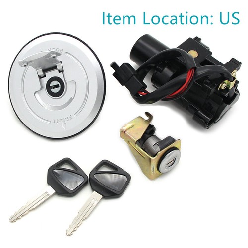 Ignition Switch Key Gas cap Kit for Honda CB250F ABS 2015-2017 CB300F 2015-2019 - Picture 6 of 7