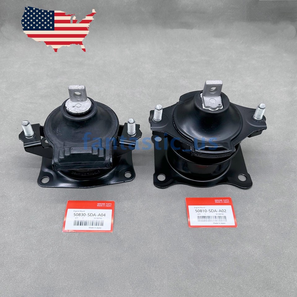 3Pcs Engine Motor Mount Set For 03-07 Honda Accord 2.4L 04-08 Acura TSX