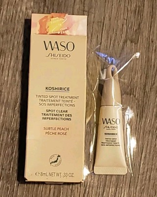 NEW Shiseido Waso  Koshirice Tinted Spot Treatment. .33oz Subtle Peach SEALED