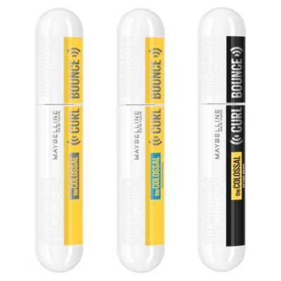 Maybelline The Colossal Curl Bounce Mascara Very Black Waterproof Mascara *NEU