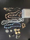 vintage costume jewelry lot 12 pcs