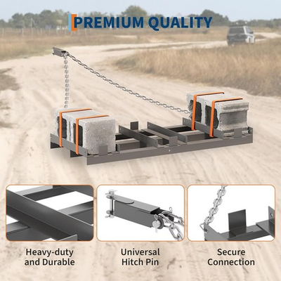 #ad #ad Heavy Duty Drag Harrow Tow BehindDriveway Grader for Pasture amp; Road Maintenance $141.44