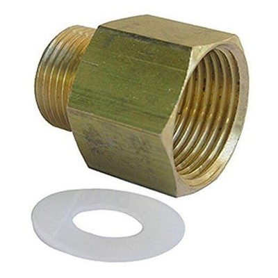  17-6693 3/8-Inch Female Fine Thread Flare by 3/8-Inch Compression 3/8'' x 3/8''