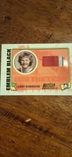 2009 In The Game 1972 The Year In Hockey Larry Robinson Emblem Black Bossa...