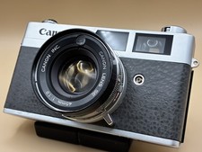 Canon Canonet QL19 Fully CLA d Custom Gray New Light Seal 35mm Film Camera