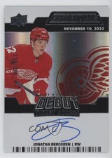 2023 Credentials 2022-23 Update Debut Ticket Access Jonatan Berggren Auto 1r1g