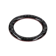 Start Stop Button Ring Compatible with BMW BMW 3 Series Carbon black