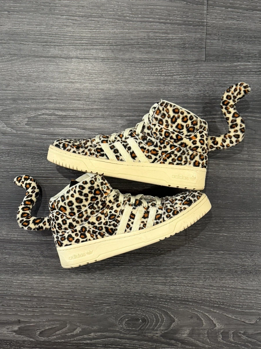 adidas Jeremy Scott Leopard Tail Sandstorm for Sale | Authenticity