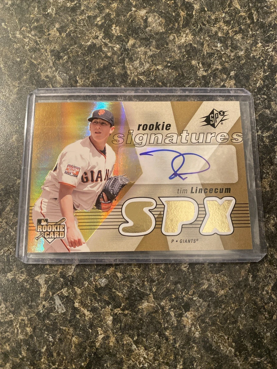 Upper Deck Tim Lincecum Baseball Sports Trading Cards