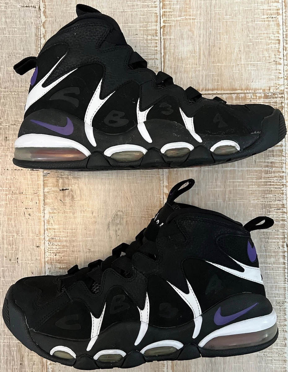 Nike air max CB 34 バスケットシューズ ブラック Nike Air Max CB34 Charles Barkley Suns Black Purple 414243 002
