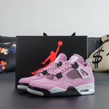 Jordan 4 Orchid Retro Mid Top Basketball Shoes Men's  Women's Shoes AQ9129-501