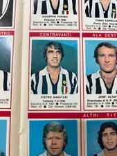 figurina ANASTASI JUVENTUS N.91 ALBUM CALCIATORI 1972-73 1973 EDIS OTTIMA REC