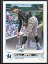 2022 Topps Pablo Lopez Miami Marlins #644
