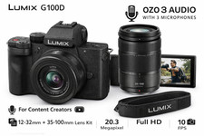 Panasonic Lumix G100D Kit 12-32 mm + 35-100 mm