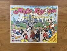Disney's Magic Kingdom Super Deluxe Colorforms Play Set Vintage Complete